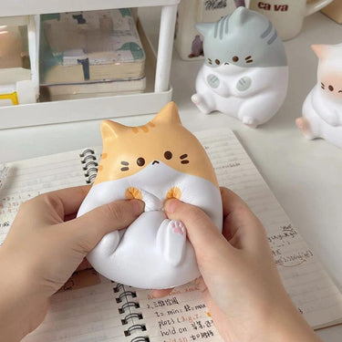 Squishy Cat Stress Toy Toys KittyNook Cat Company